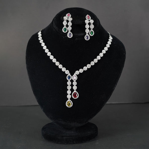 Festive Flair - Vibrant Stone Necklace