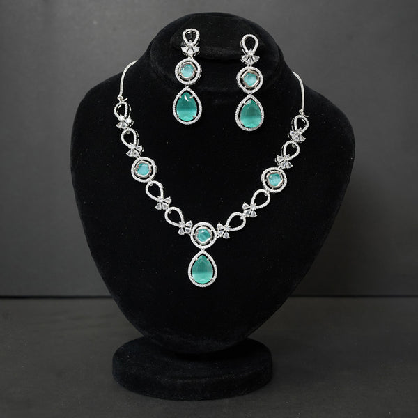Icy Glam Cool - Tone Necklace Set