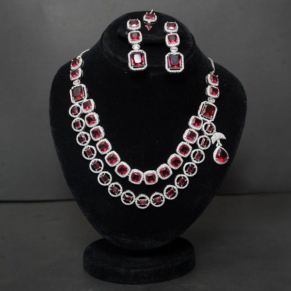 Ruby Rush - Statement Necklace