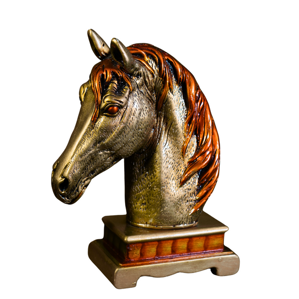 Horse Head Statue